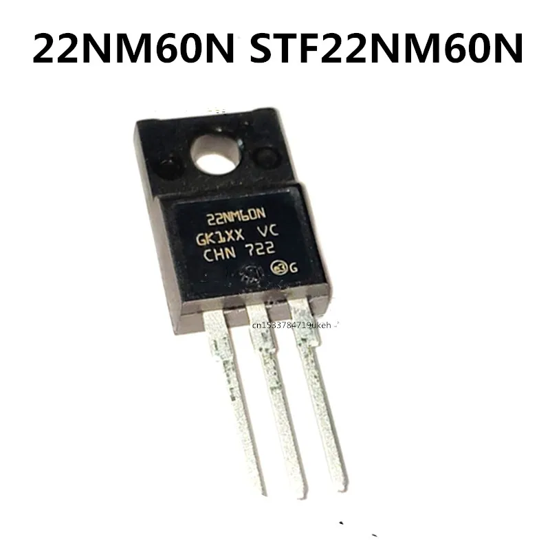 Original 5Pcs/22NM60N STF22NM60N TO-220F 650V 16A