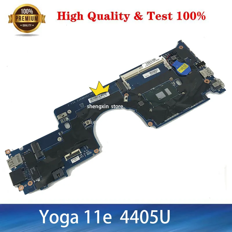 

NEW 01AV958 yoga 11e mainboard for lenovo thinkpad 11e Yoga 11e 4405u laptop motherboard DALI6JMB8E1