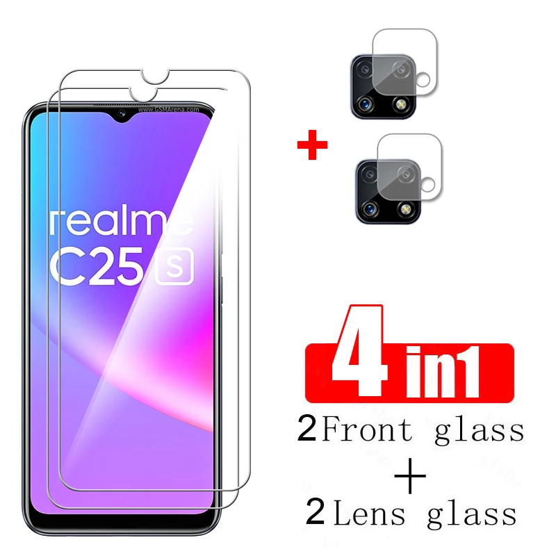Закаленное стекло для камеры Oppo Realme C25s защитное стекло Realmi Realmy c25y c21 на Realmi C25s Защитная пленка для экрана