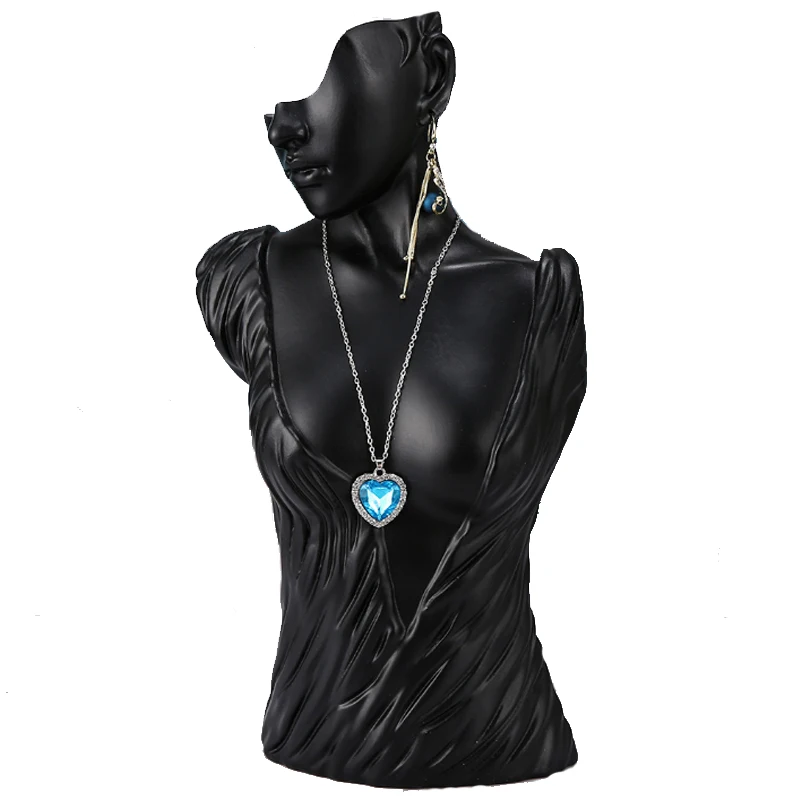 Black Stand Holder Bangle Watch Jewelry Storage Selling Mannequin Resin Necklace Pendant Earrings Jewelry Display