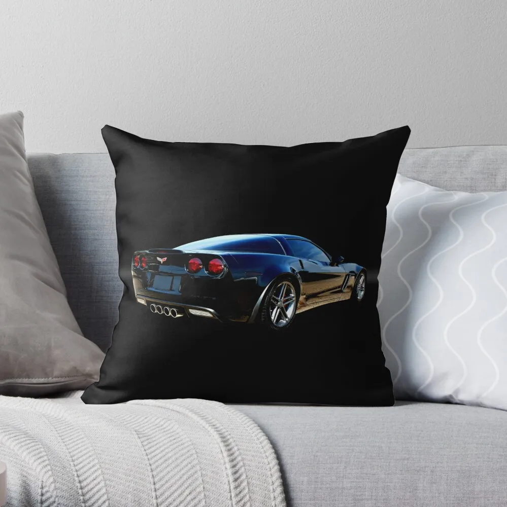 Chevrolet Corvette Z06 Throw Pillow Pillow Case Polyester Home Decora Pillowcases Throw Pillow Case kussensloop almohada