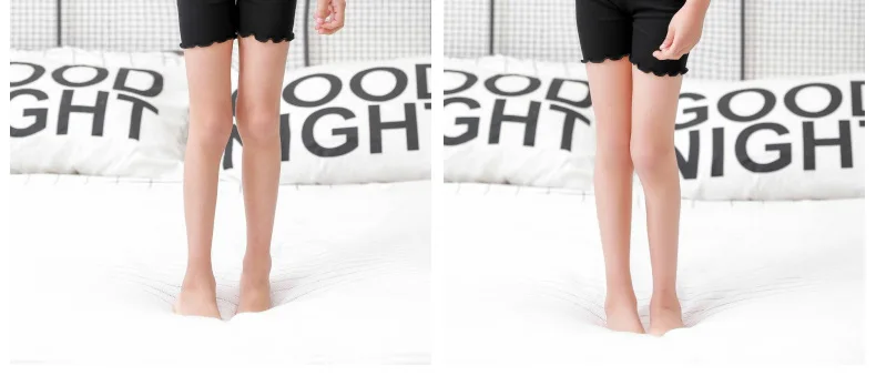 2 teile/los Mädchen Sicherheits shorts 2024 Sommer Kleinkind Kinder solide modale Shorts Hosen Teenager Höschen Kinder Sicherheit kurze Unterhosen – Detail 12