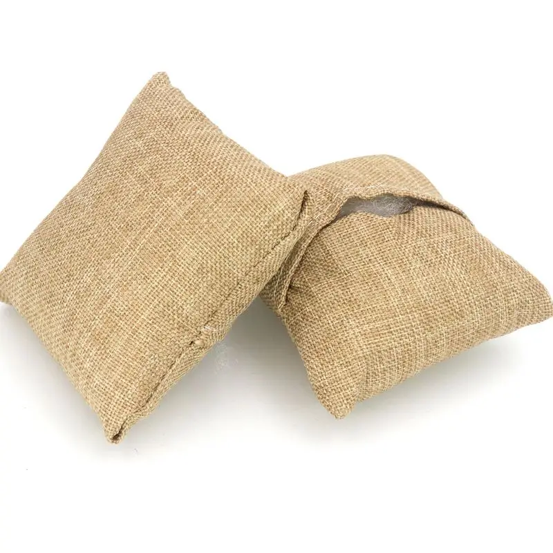 3pcs 4 Colors Fabric Watch Bangle Bracelet Display Holder Pillow For Jewelry Gift Box Cushion Cases Diy Accessories Wholesale