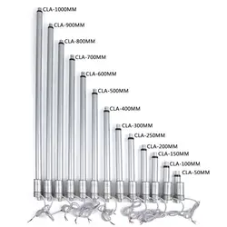 12 24vリニアアクチュエータ50ミリメートル100ミリメートル150ミリメートル200ミリメートルストロークリニア駆動電動リニアモータコントローラ100/200/300/500/700/1000N