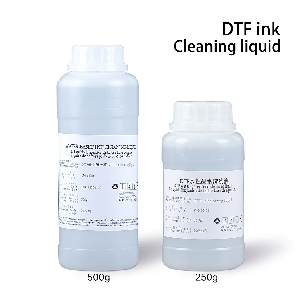 250ml 500ml 1000ml DTF Ink PET Film Heat Transfer T-shirt Clothes For A3 A4 L800 L805 L1800 R1390 R2000 P400 R2400 Printer inks