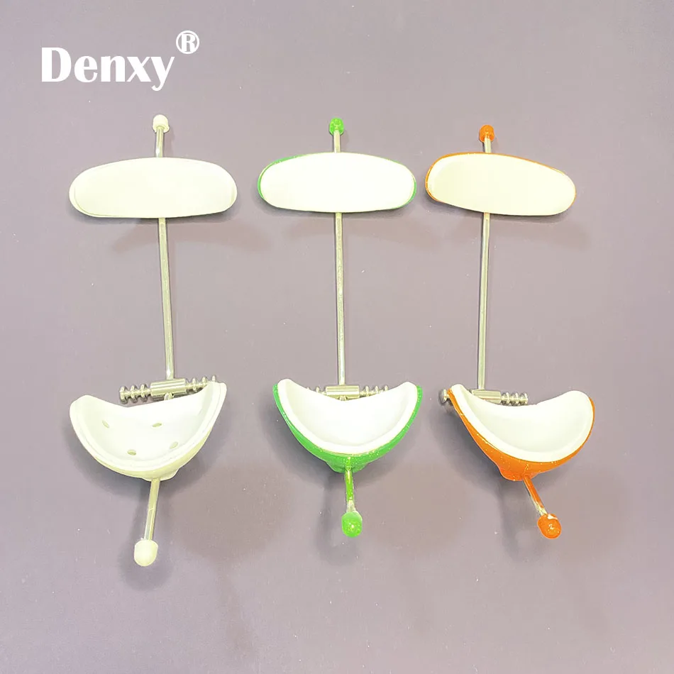 2pcs  Dental Orthodontic Adjustab Face Mask Single Pole Head Cap Underbite Correction Headgear Front Traction ortho bracket