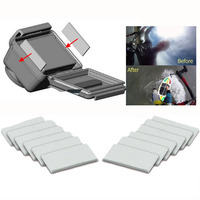 12pcs/Set Antifogging AntiFog Strip Inserts for GoPro Hero8 7 6 5 4 3  3 2 SJ4000 Xiaomi Yi 2 4K 4 K Session Anti Fog