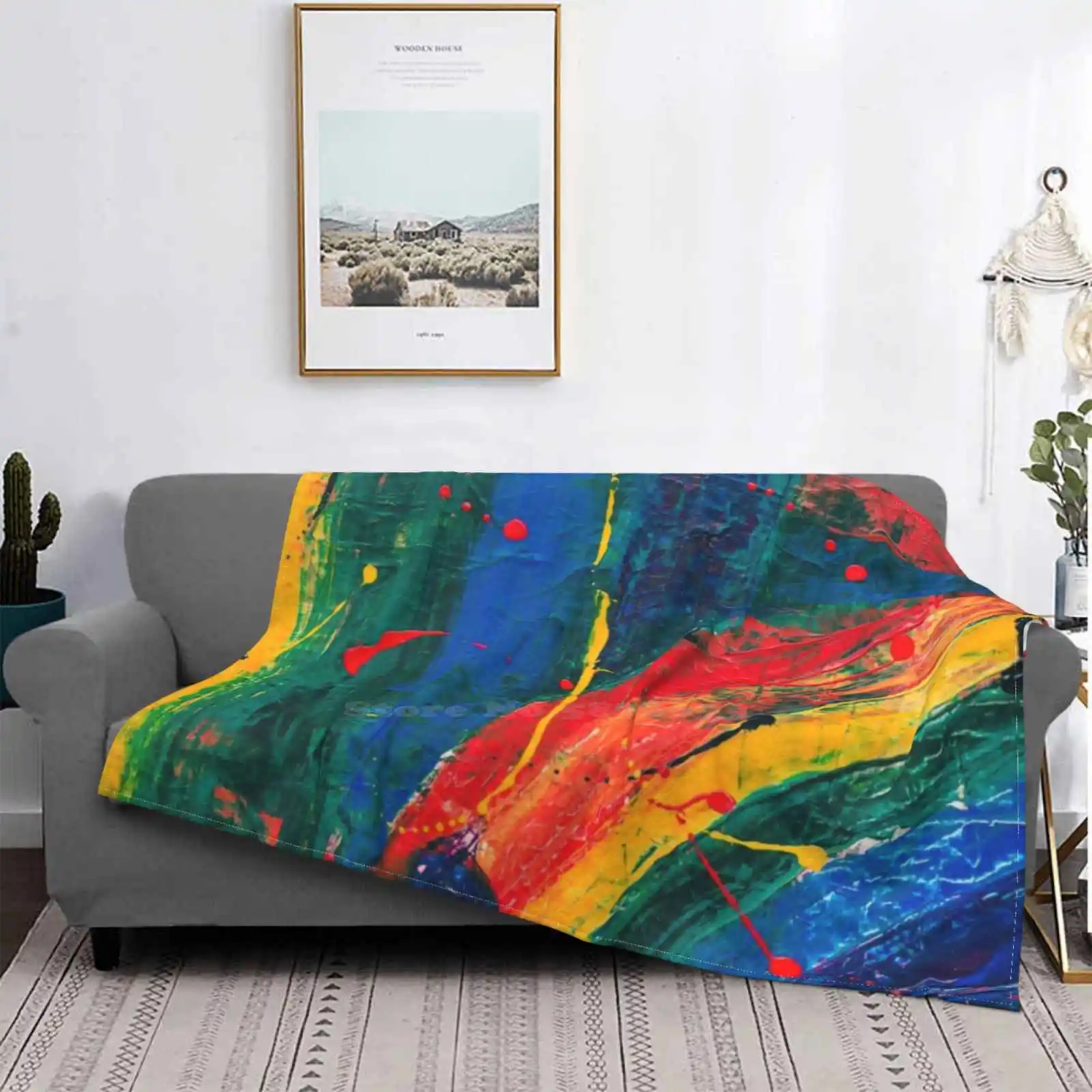 

Untitled Painting Super Warm Soft Blankets Throw On Sofa/Bed/Travel Untitled Painting Amazing Chenryconcepts Artwork Paint