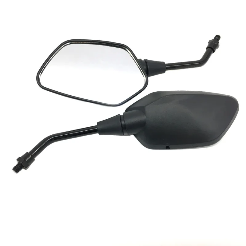 

Universal 10mm Motorcycle Mirror Scooter E-Bike Rearview Mirrors Electromobile Back Side Convex Mirror