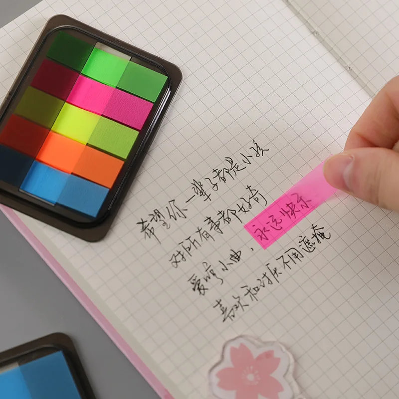 Tự Làm Mới Dễ Thương Kawaii Màu Memo Pad Đáng Yêu Dính Chắc Giấy Note Trường Đồ Công Sở Hàn Quốc Văn Phòng Phẩm Miễn Phí Vận Chuyển