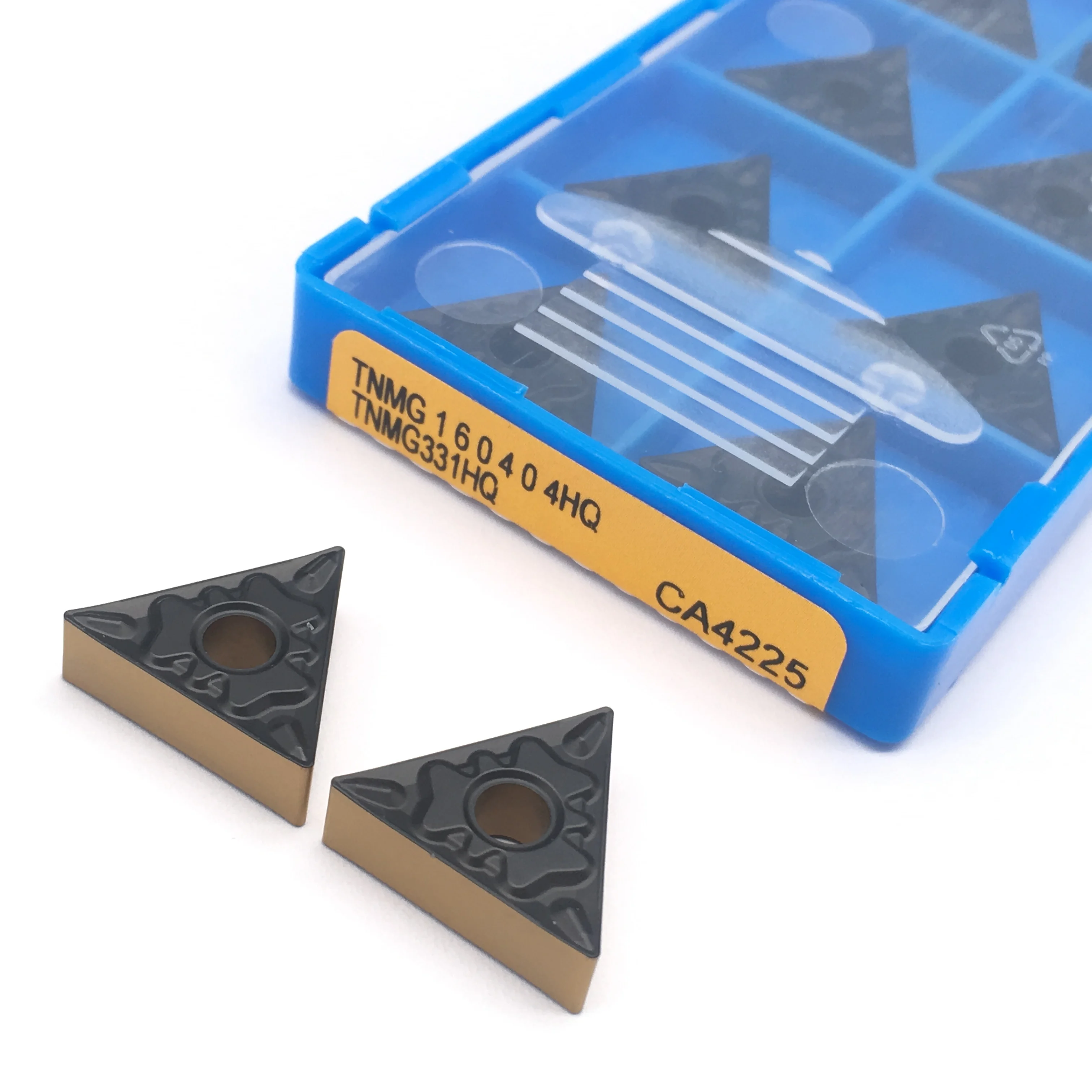 10PCS TNMG160404 HQ CA4225 Für Stahl Teile 100% Original Cnc-drehmaschine Werkzeuge Hohe Qualität Hartmetall Einsätze Externe Drehen Werkzeuge
