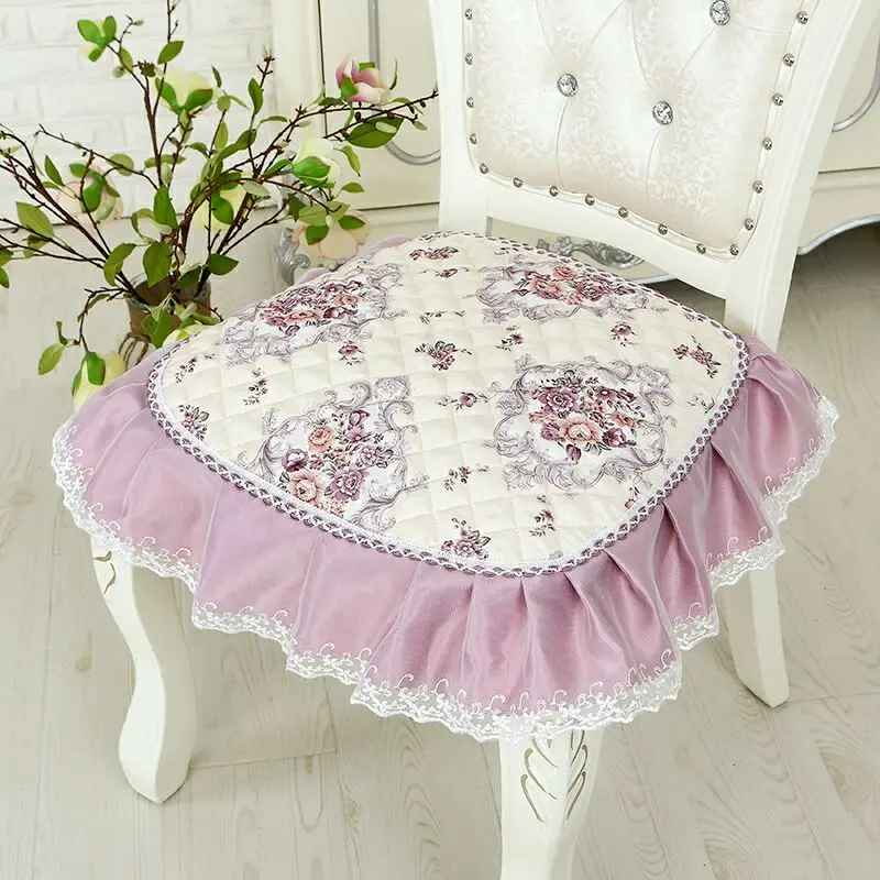 

Europe Home Dinning Chair Cushion Anti-slip Three Styles Seat Pad With Bandage Office Cushion Four Seasons Soft Sit Mat 41*43cm