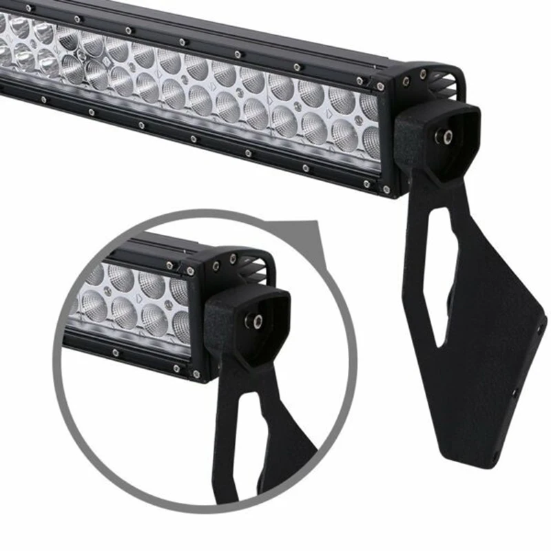 Wow 50inch Straight LED Work Light Bar Brackets Upper Windshield Mount Kit for 1999-2006 Chevrolet Chevy Silverado ... Pair