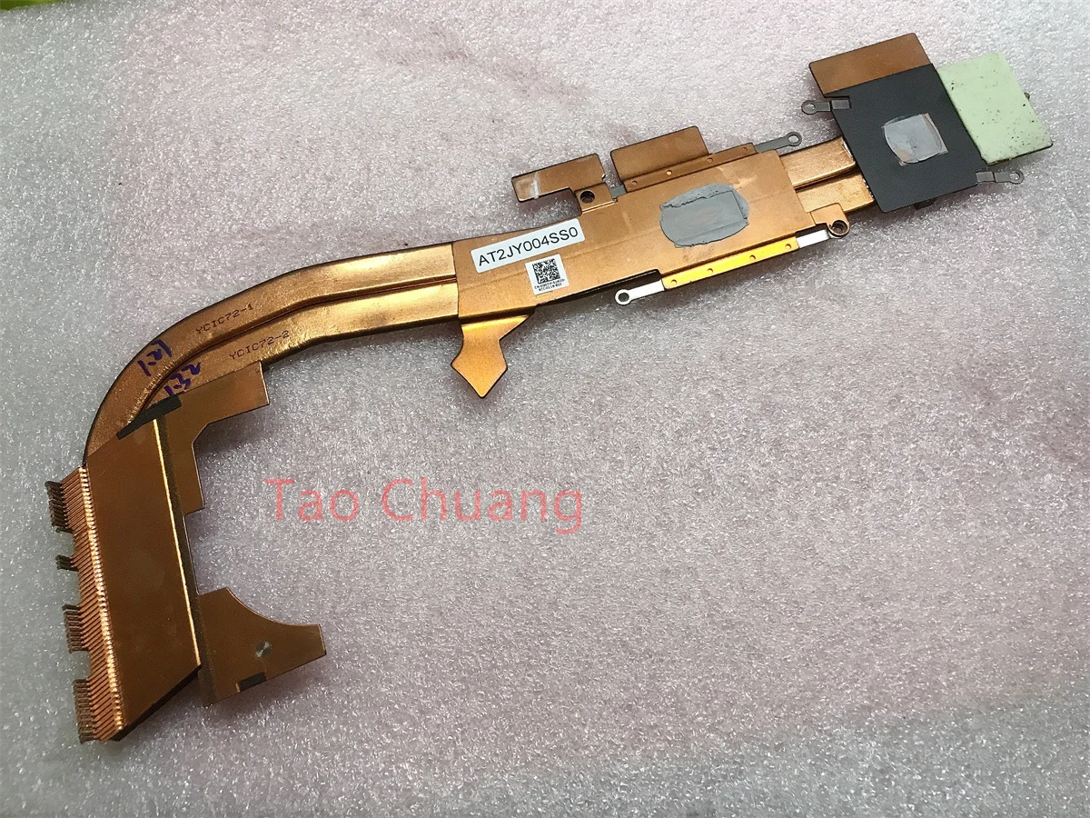 FOR Dell Latitude 5501 5511 Precision 3541 independent graphics radiator cooling copper pipe AT2JY004SS0 0G07JF