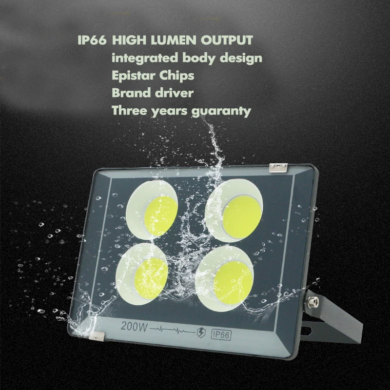 Hot sale 2024 LED Flood Light 300W 400W 500W 600W 800W 1000W outdoor light for building househould factory warehouse