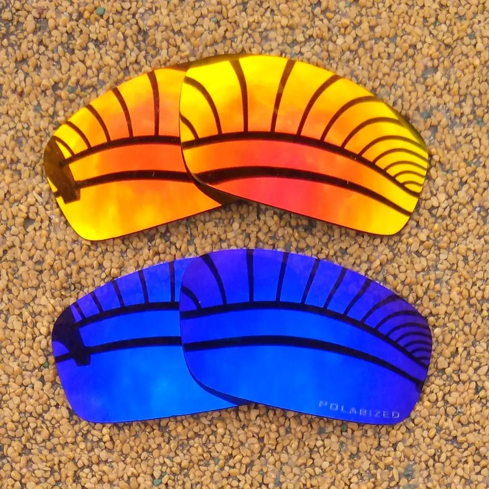 

Orange Red Mirrored & Purple Mirrored Polarized Replacement Lenses for Monster Pup Frame 100% UVA & UVB