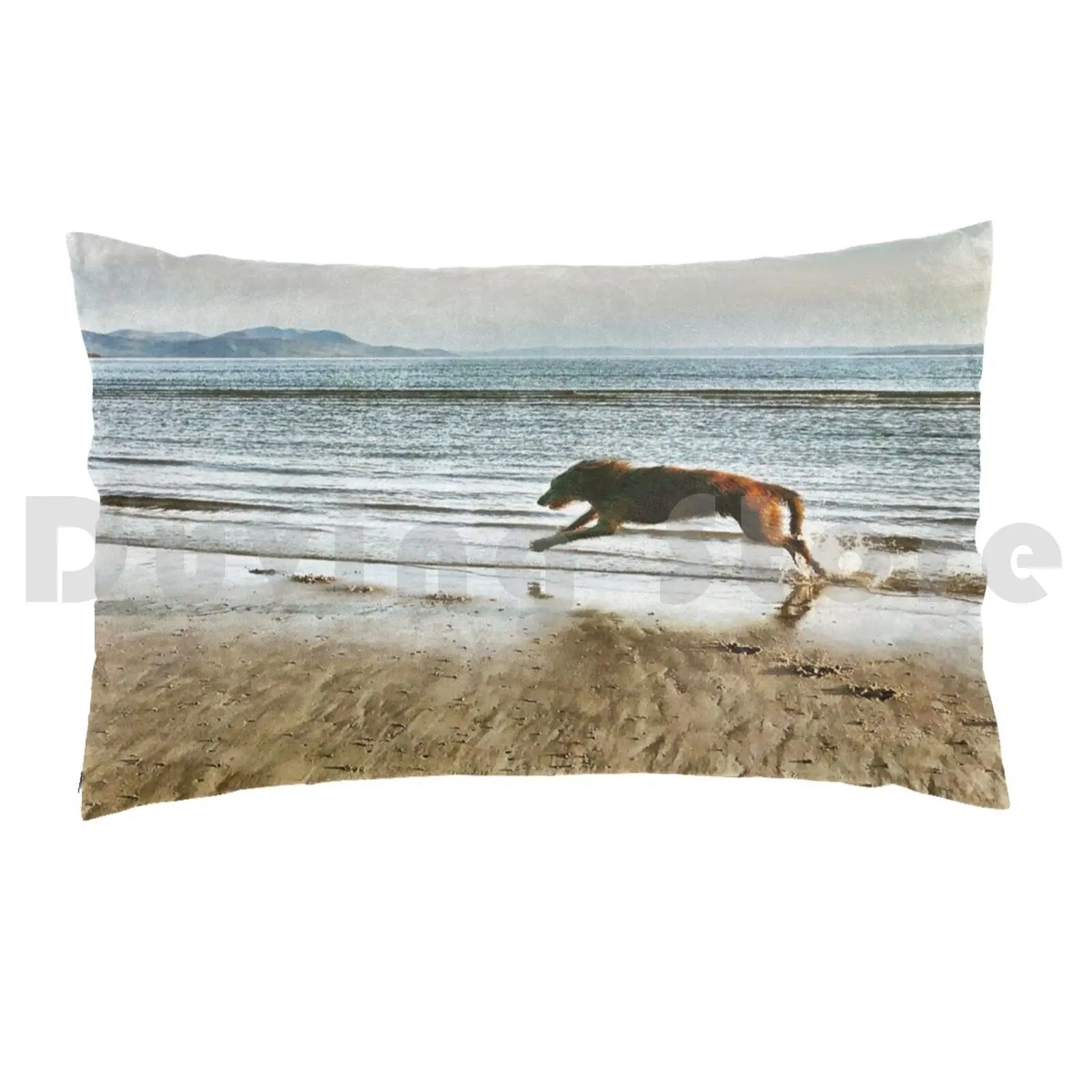 Running FreePillow case Hound Hound Picture Deerhound Wolfhound Shaggy Dog Deerhound Deerhound