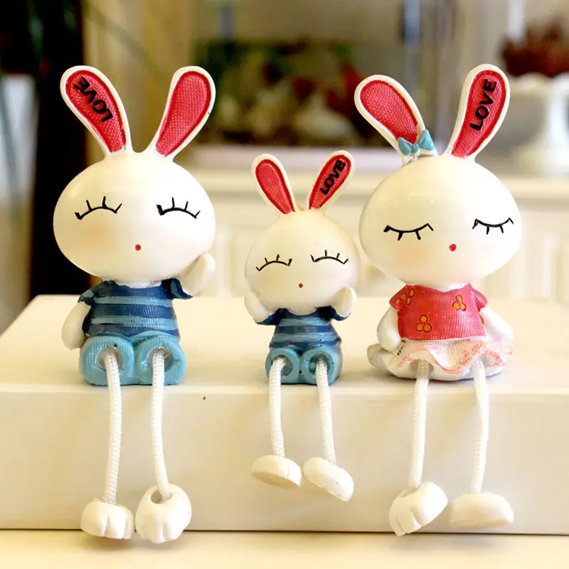 Home Decoration Accessories Resin Hanging Feet Dolls Living Room Small Ornaments Crafts Cute Creative Room Bedroom Furnishings