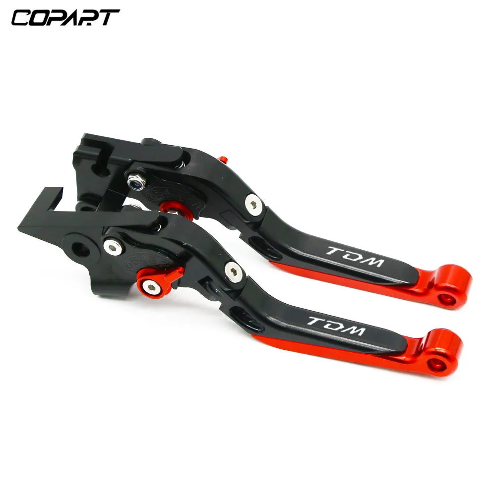 For Yamaha TDM 900 TDM900 TDM 2004-2014 Motorcycle Accessories CNC Adjustable Folding Extendable Brake Clutch Levers