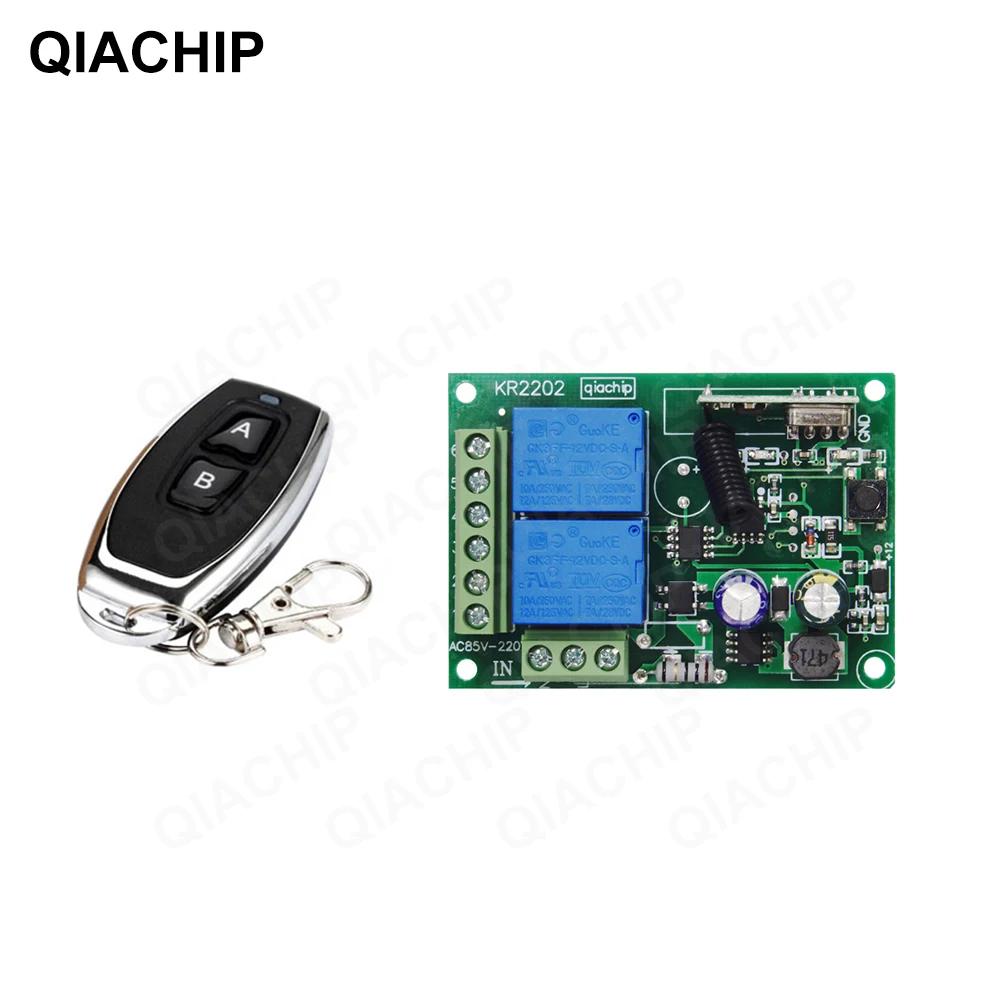 Commutateur de télécommande sans fil RF 433Mhz - Domotique intelligente