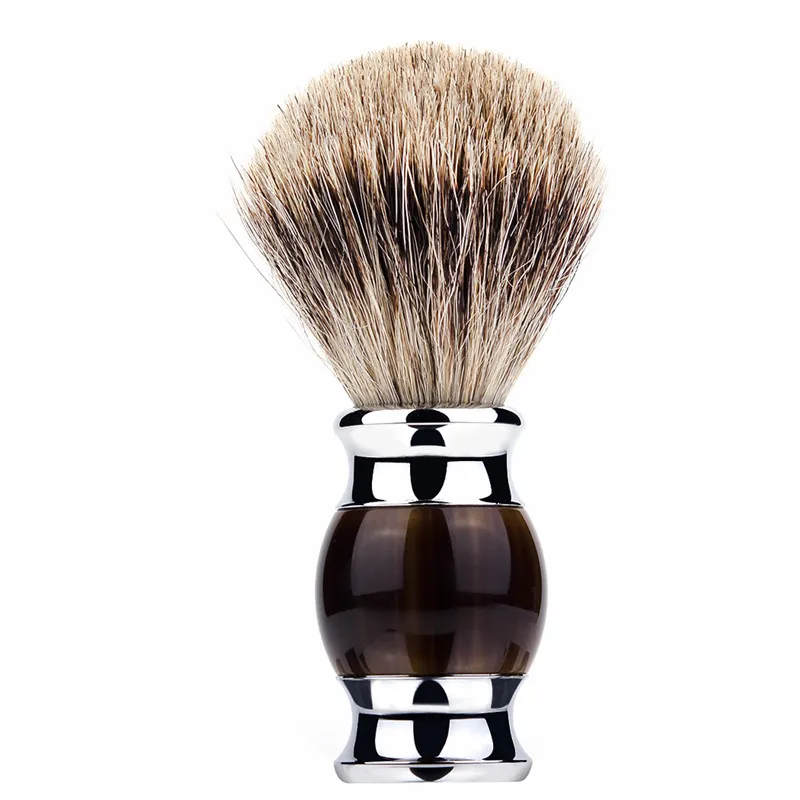 

High Quanlity Men's Facial Shaving Brush Men Beard Cleaning Appliance Shave Tool Razor Brush with Wood Handle