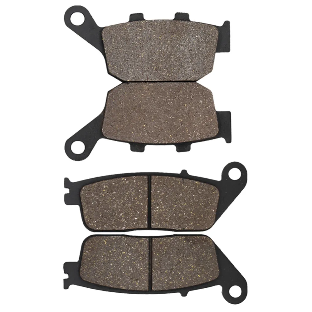 Motorcycle Parts Front and Rear Brake Pads 2 Pairs for Honda  NTV 650 NTV650 1988-1997 Revere  Brake pads