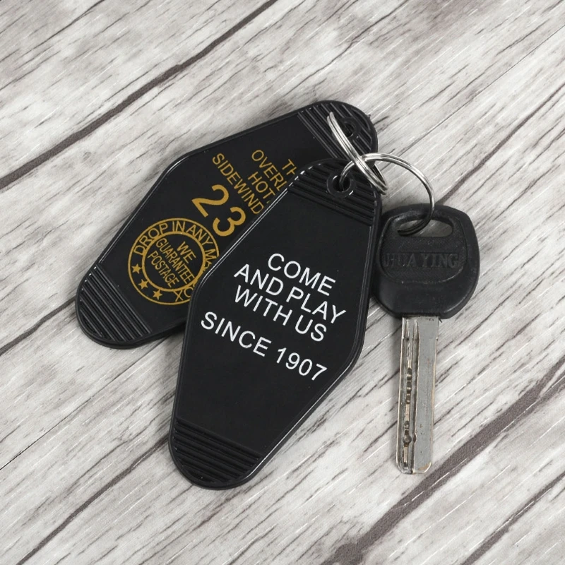 Hotel Room 237 Key Tag Hotel Motel Keychain Hotel 237 keyrings Jewelry Unisex