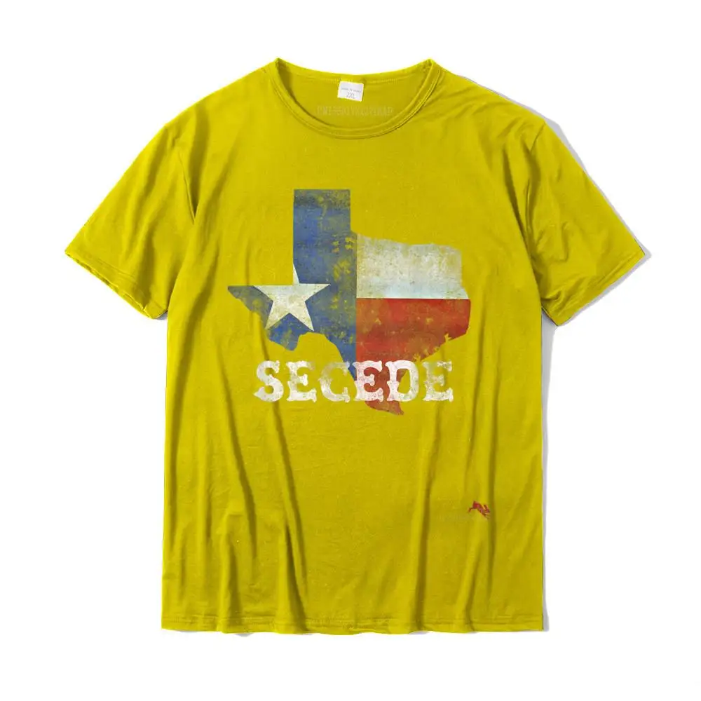 Texas Secede Tshirt Gift Tshirts Family Tops T Shirt Cotton Men Birthday Christmas Day Tops & Tees Free Ship