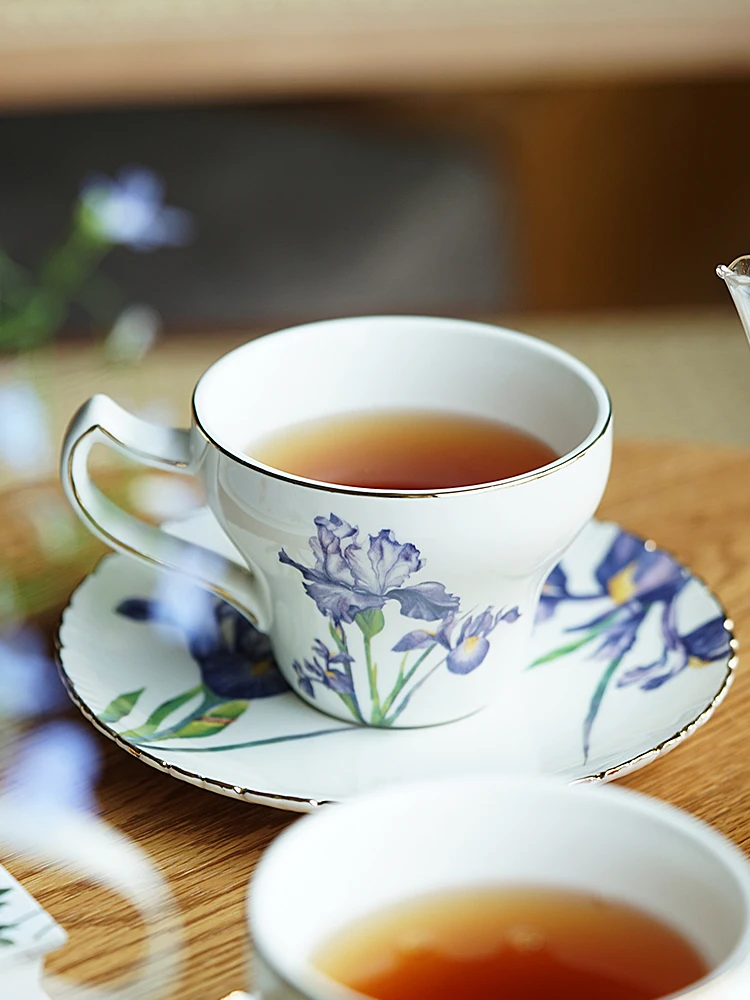 

Coffee cup lovers Cup English afternoon tea cup ceramic European light luxury coffee cup dish
