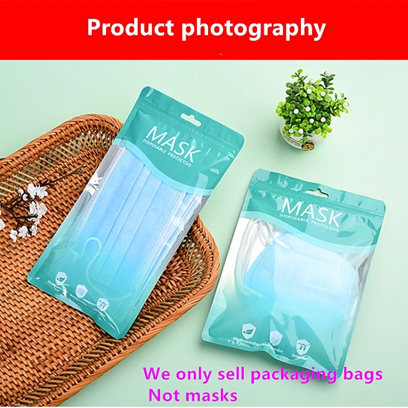 INTEGRITY-100 PCs, 300PCs Self Sealing Zipper Plastic Packaging Storage Bags, Zip Lock Pouche