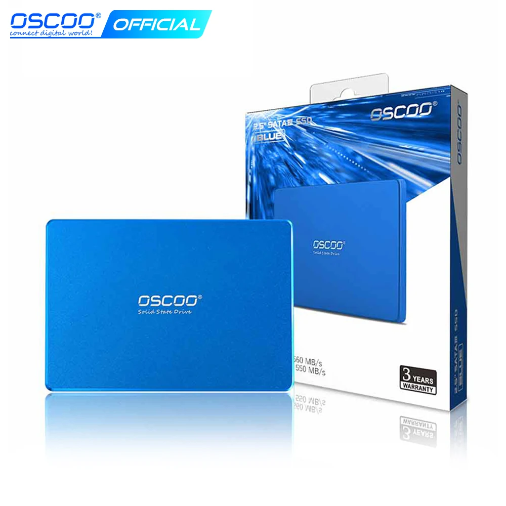 Disco duro para ordenador portátil y de escritorio, unidad de estado sólido SSD de 2,5 pulgadas, 3 colores, 256GB, 512G, 2,5 pulgadas, SATA III