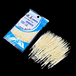 100pcs/bag  Double Head Dental Floss Interdental Toothpick Brush Brush Teeth Stick Dental Oral Care Toothpicks Dental Floss