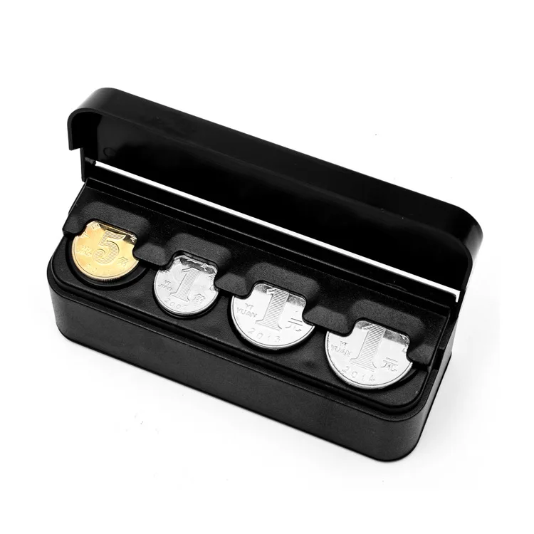 

New Creative Storage Coins Purse Storage Box Euro Coin Dispenser Coin Holder Case High Quality Wallet Holders Money Boxes