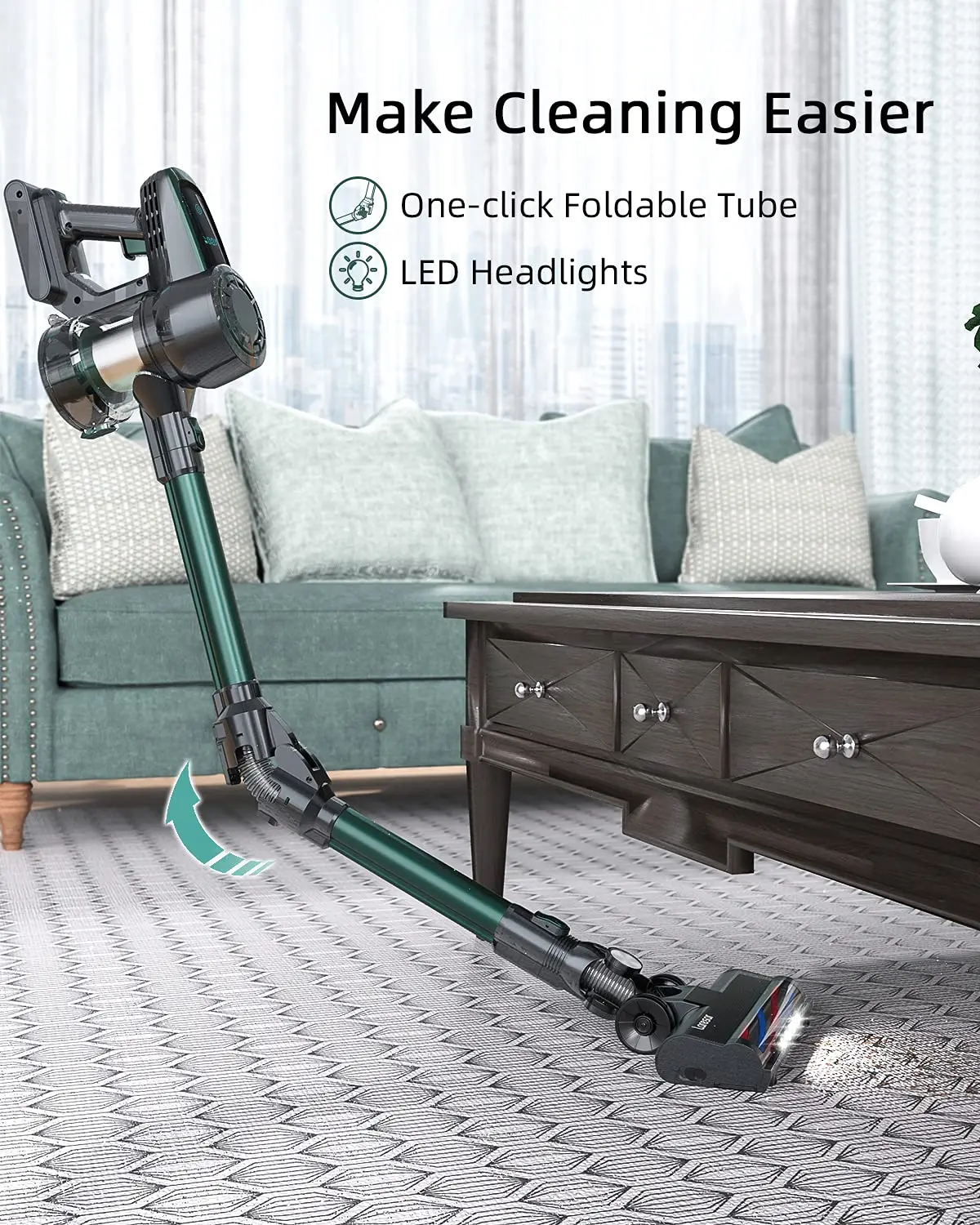 Laresar Máy Hút Bụi Gia Đình Công Suất Hút Máy Hút Bụi Xe Hơi Thẳng Đứng Làm Sạch Máy Hút Bụi Cầm Tay Quét Lau Máy