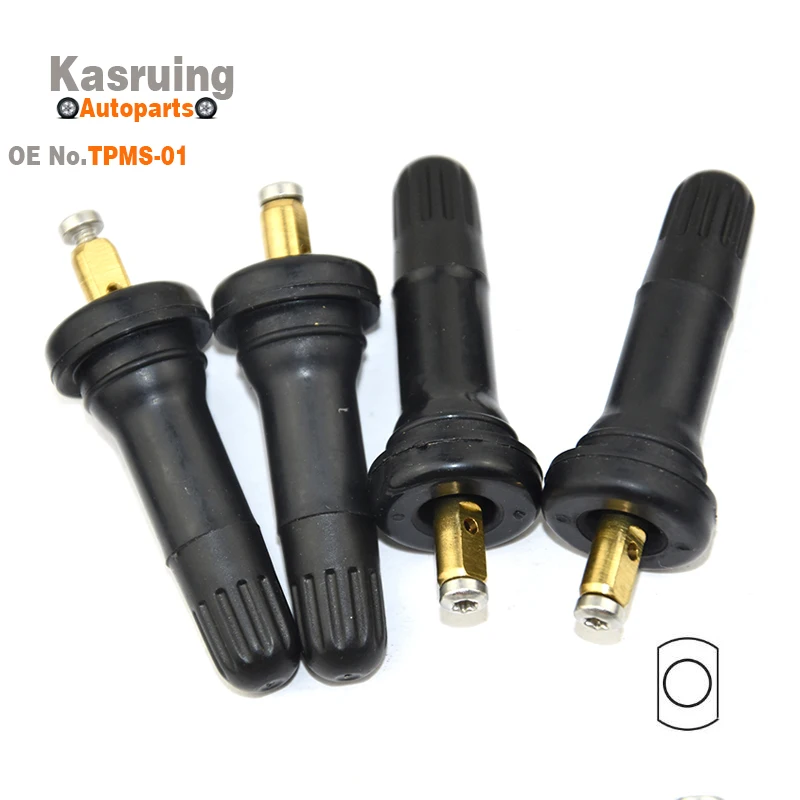 4Pcs TPMS Type Tire Pressure Sensor Valves Stems Nozzles For Citroen Chevrolet Dacia Ford Peugeot Renault Subaru Vauxhall