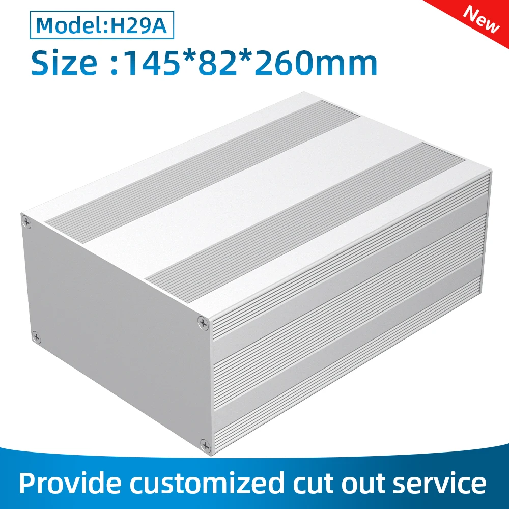 Split Typ Gehäuse Angepasst Bohren Löcher Fall Motor Control Circuit Board Pcb Board H29 145*82mm