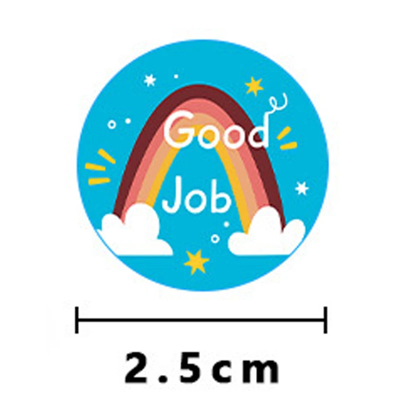 Stickers 500pcs Teacher Reward Sticker Fun Motivation animal Stickerfor School Teacher Student Stationery Stickers Kids