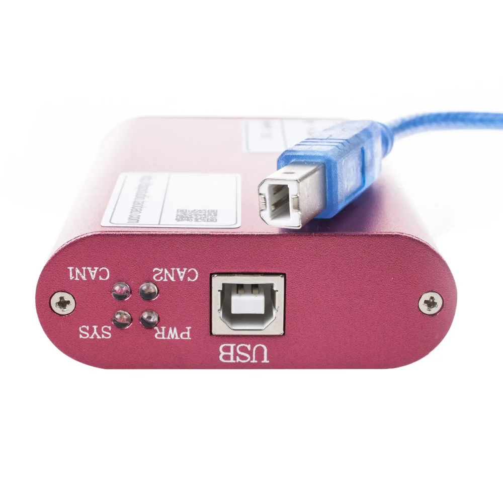 CANalyst-II USB to CAN Analyzer CAN-BUS Converter Adapter Support ZLGCANpro