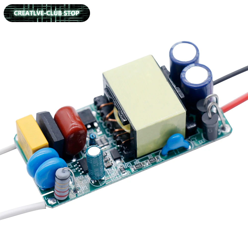 LED Driver 30-50W 24-46V 1000mA Power Supply Constant Current Control Lighting Transformers Bare board For LED Diode lamp bead