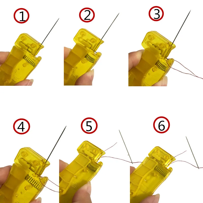 1/2/3pc Auto Needle Threader DIY Tool Home Hand Machine Sewing Automatic Thread Device Household Accessories