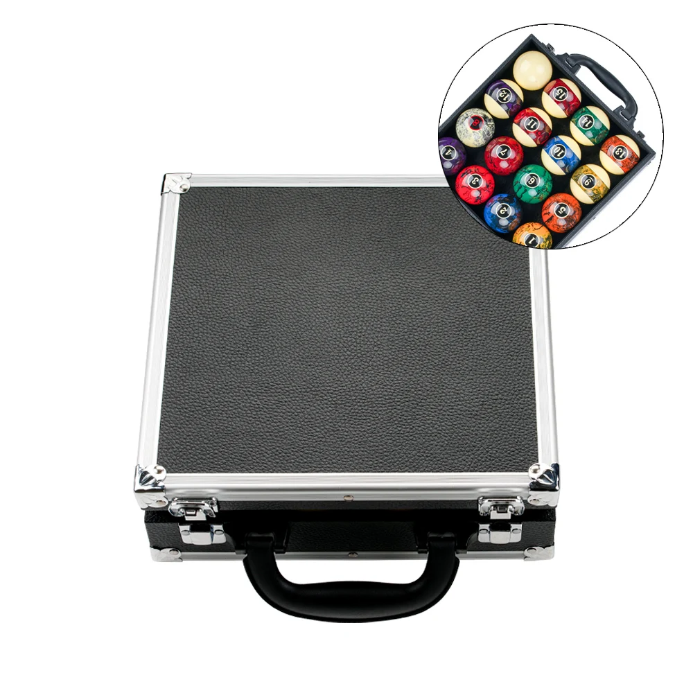 

Удобный для переноски бильярдный стеллаж, искусственная кожа + алюминиевый бильярдный кий, аксессуары для бильярда