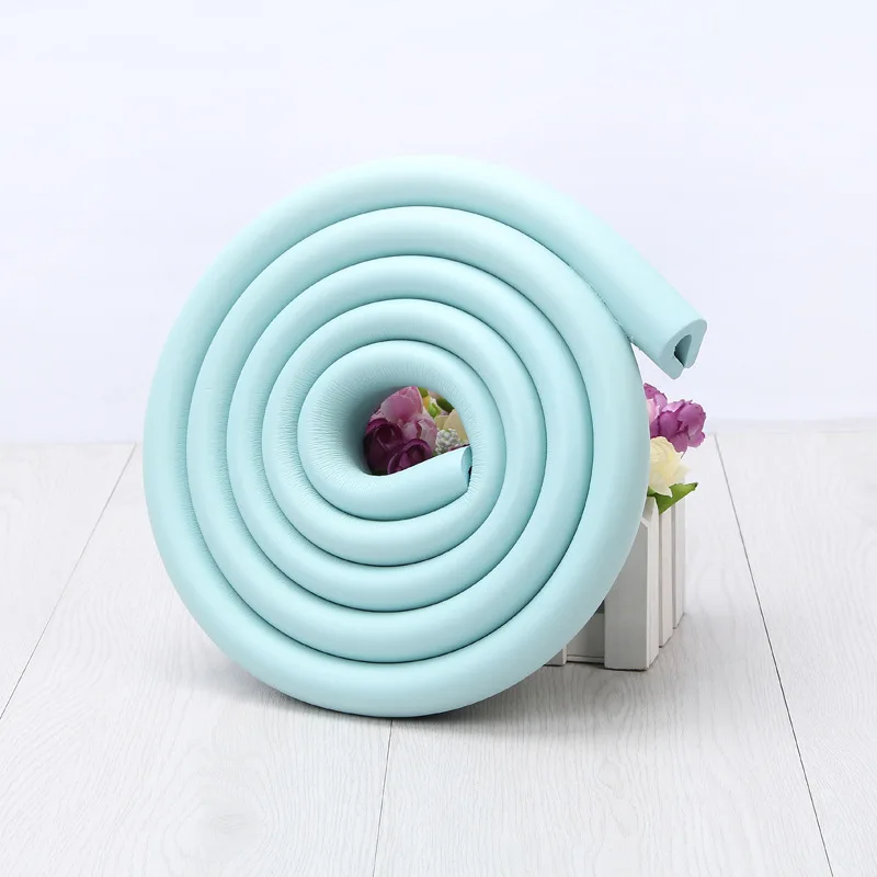 2M kendinden yapışkanlı bebek güvenlik köşe Pad köpük kauçuk koruma tampon mobilya dekorasyonu masa kenar Surround koruyucu bant