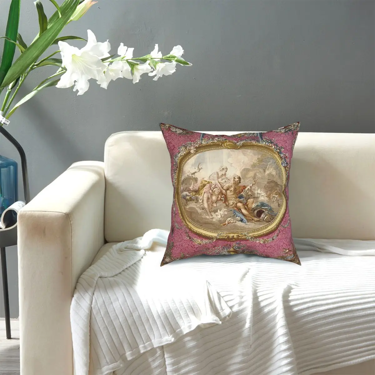 Francois Boucher Venus Pillowcase Decoration Cushions Throw Pillow for Sofa Polyester Double-sided Printing Creative