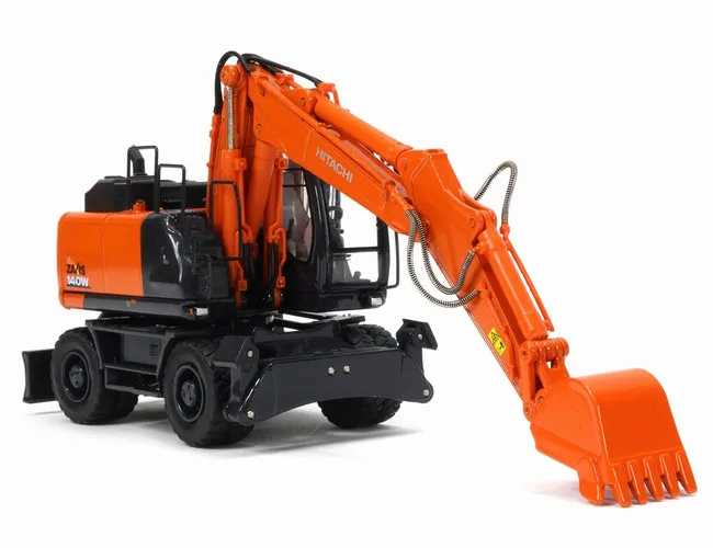 Scare Diecast Toy Model  TMC 1:50 Hitachi ZAXIS 140W-6 Hydraulic Excavator Engineering Machinery Toy for Collection,Decoration