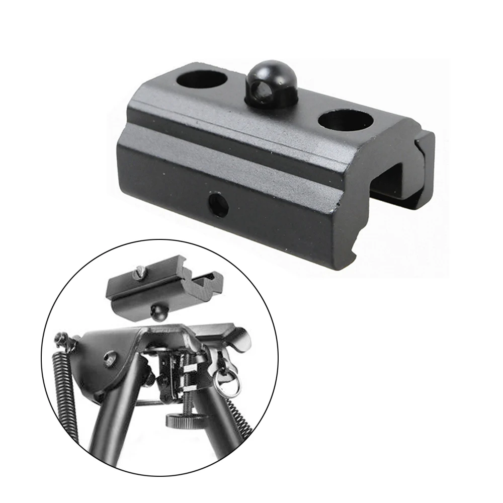 Airsoft avcılık M4 ar15silah aksesuarları taktik hızlı ayır tüfek Bipod Sling döner damızlık adaptörü dağı 20mm picatinny ray