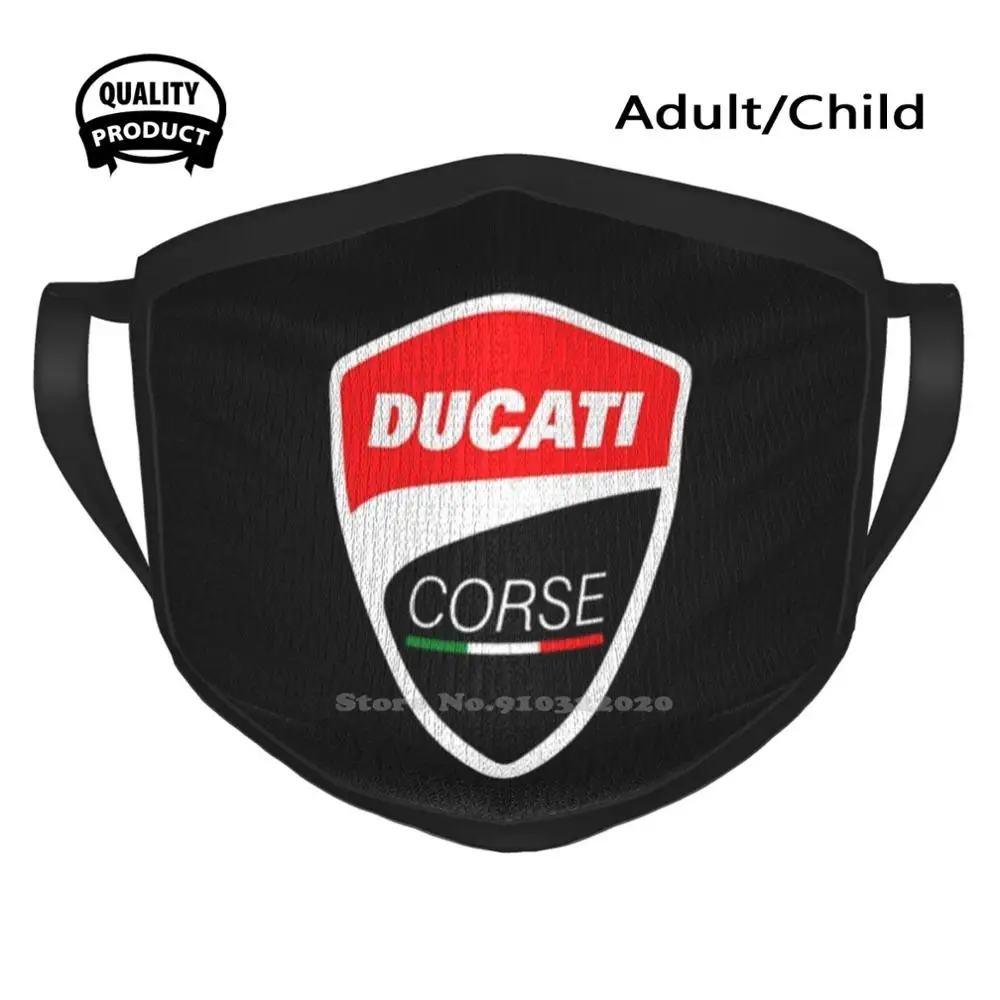 

Breathable Windproof Sport Soft Mouth Mask Fan Motorsport Motorcycle Race Racing Dacati Racing Monster Corse Panigale Scrambler