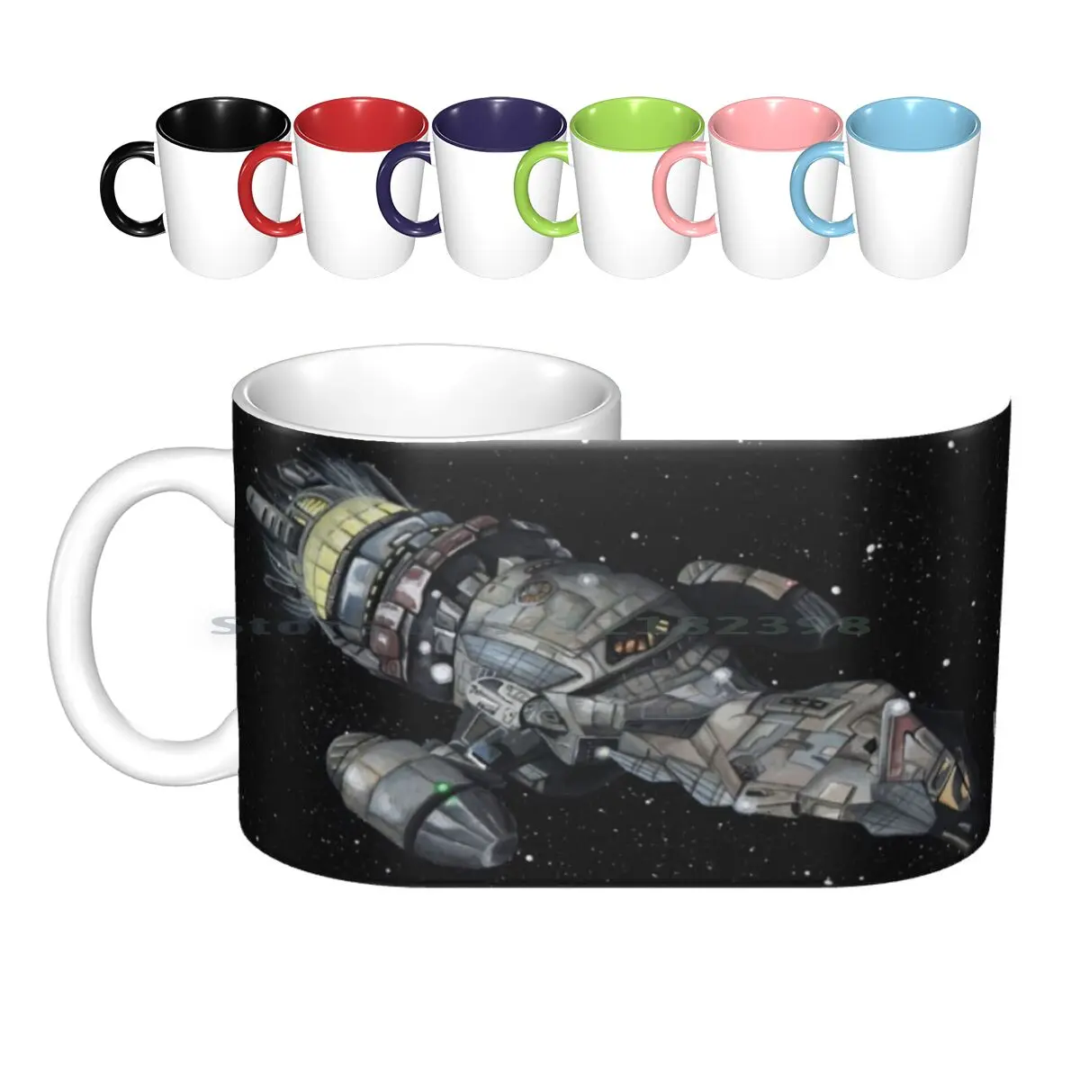 Firefly Serenity Space Ship! Ceramic Mugs Coffee Cups Milk Tea Mug Firefly Serenity Brown Coats Sci Fi Space Ship Space Stars