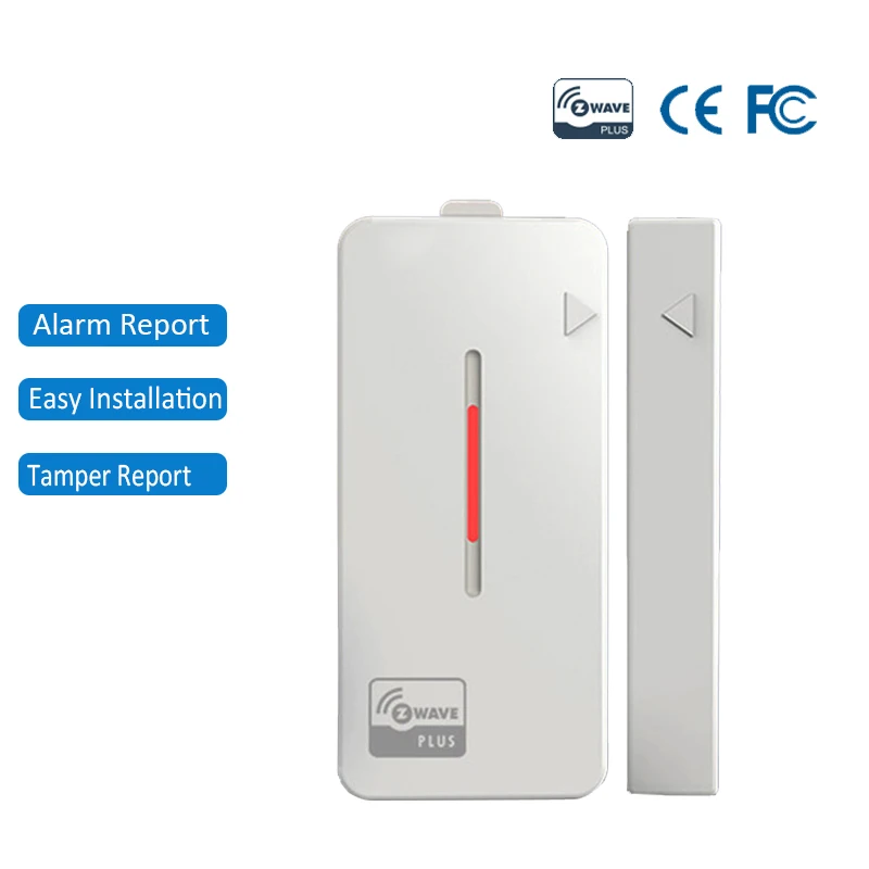 Z-wave Sensor Door/Window Sensor Compatible System Z wave Smart Home Automation Ultra-low Power Consumption/Long Standby Time