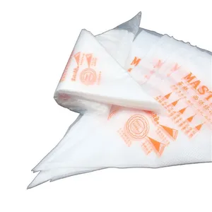 20 Stcs/Los Rohrbeutel Einweg -Eis Fondant Kabel Squeeze Cream Bag Tipps Bags Werkzeuge Kuchen Dessert Verteidiger Gebäck 8 Hauptverkauf Pastellkit - №1