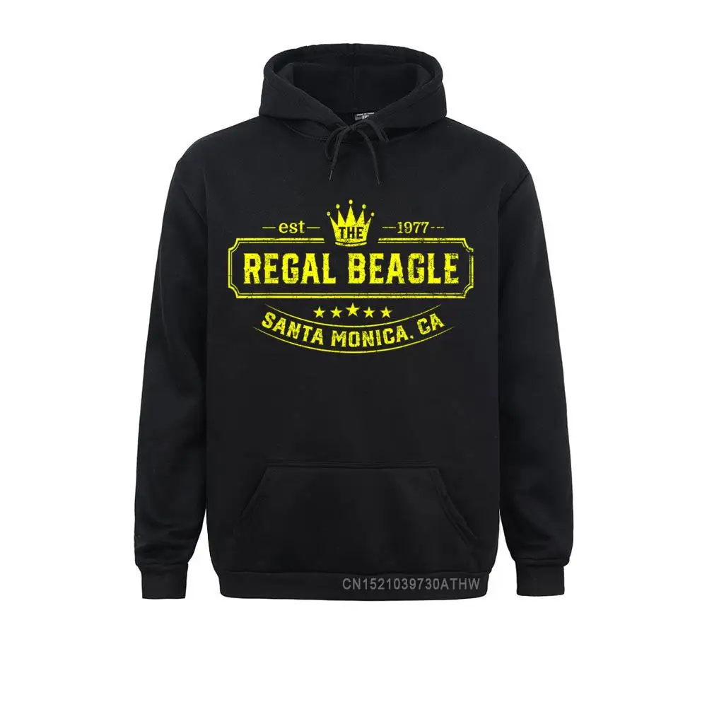 The Regal Beagle Funny Beagle Hooded Tops Unique Long Sleeve Hoodies Fall Mens Men Sweatshirts Unique Hoods Discount